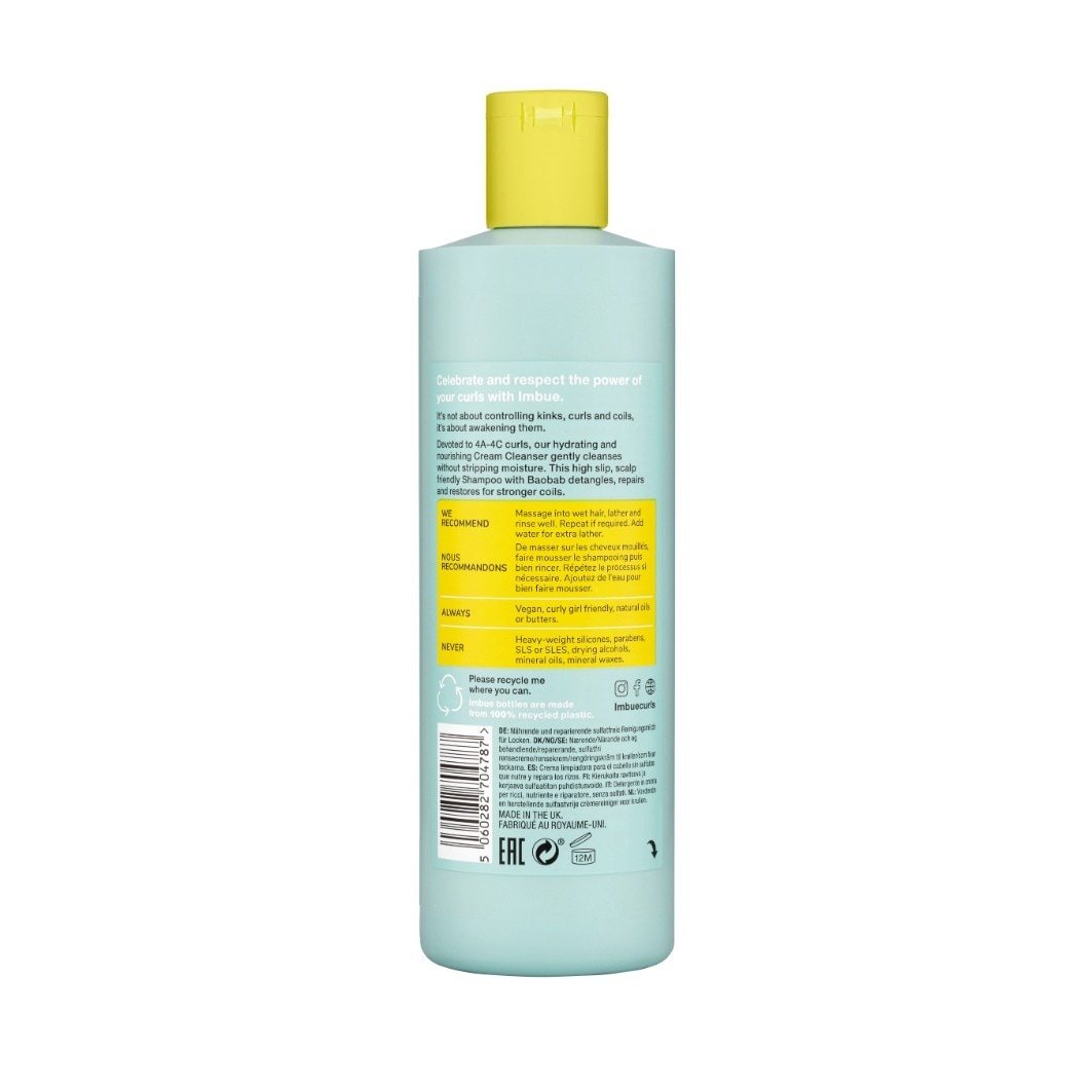IMBUE matu kopšanas komplekts Coil Awakening Cream Cleanser - 400 ml