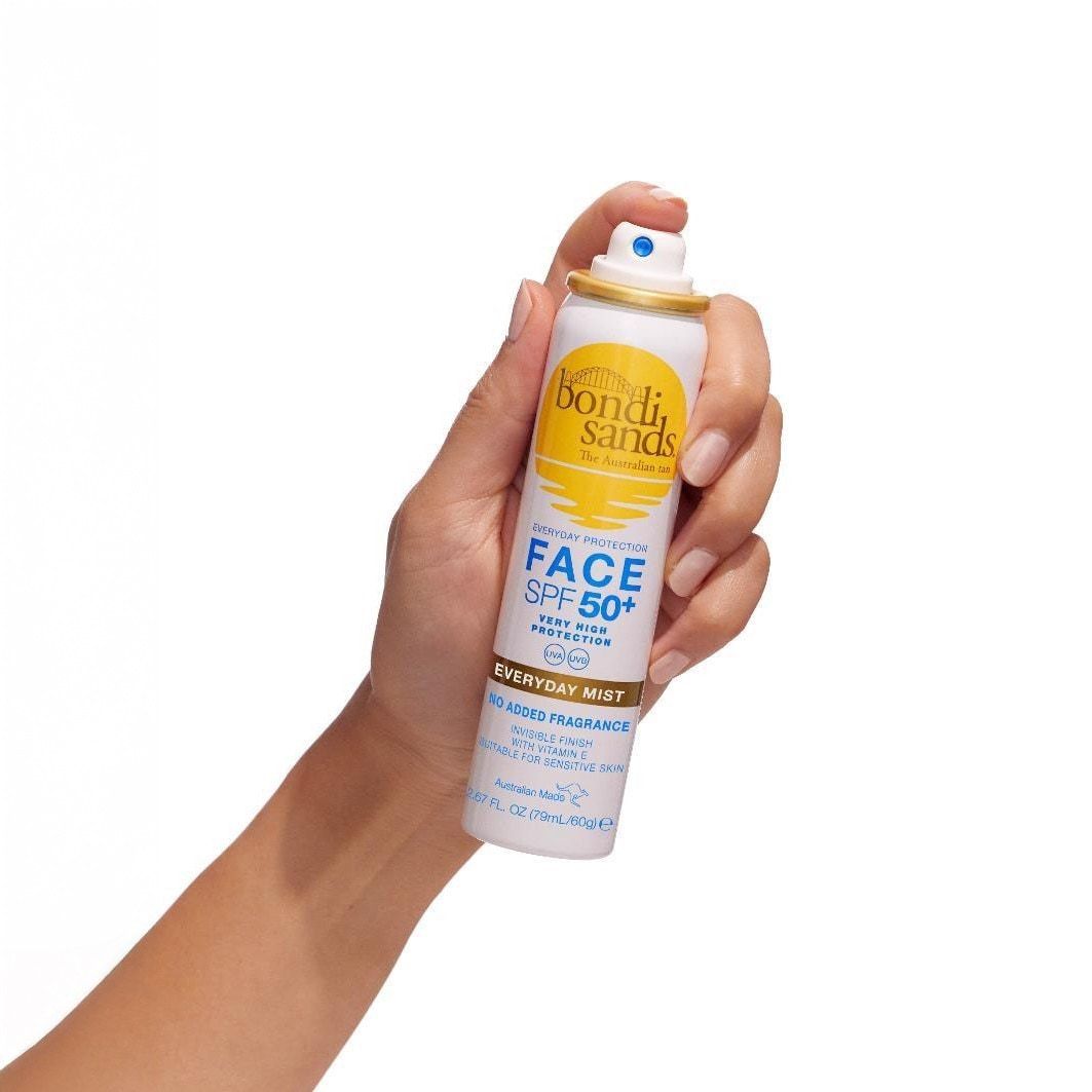 „Bondi Sands“ apsauginis veido purškiklis nuo saulės, SPF 50+, 60 g