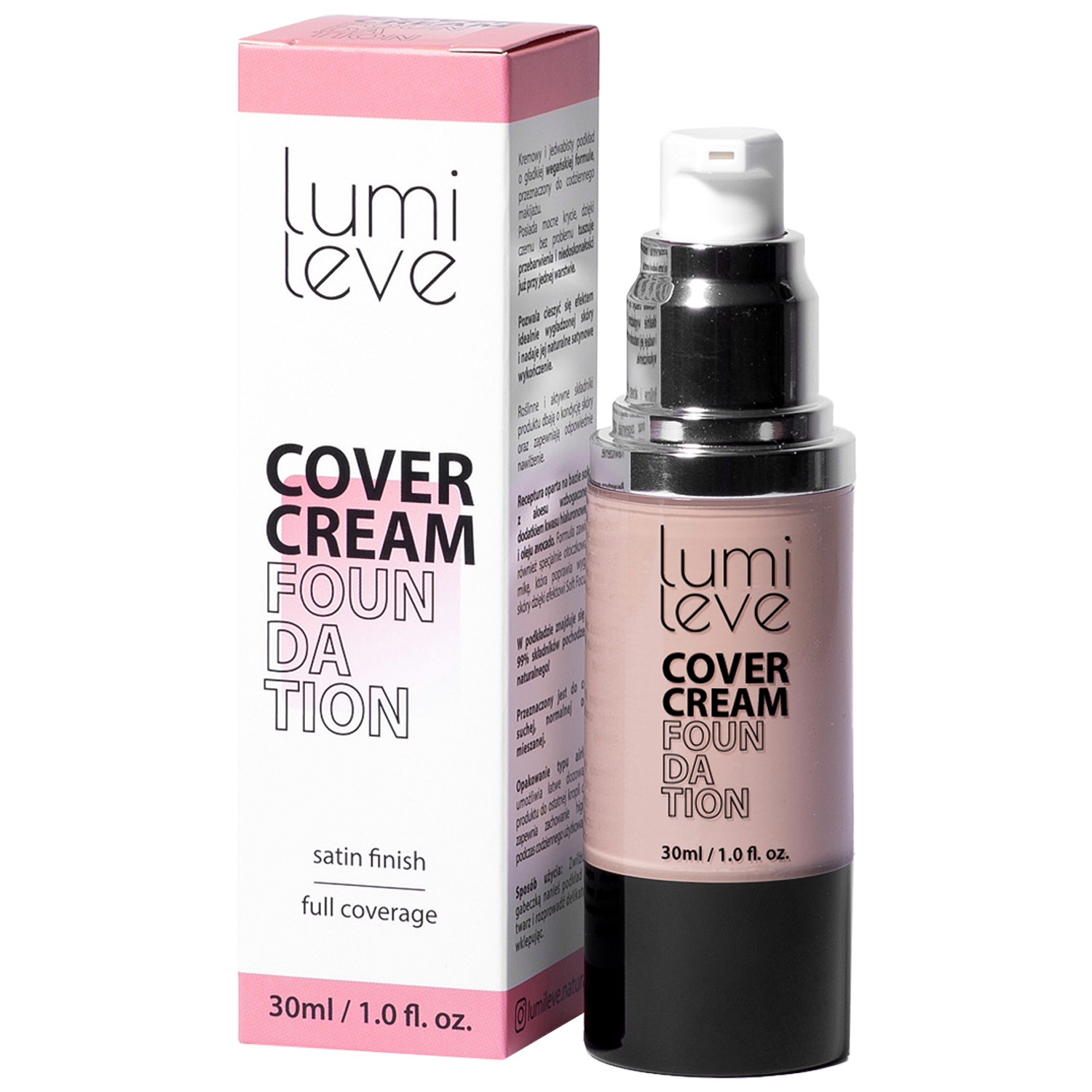 Fond de ten cremă de acoperire Lumimile