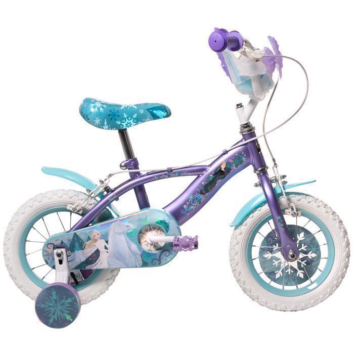 Vélo Enfant Disney - Reine des Neiges - Roues 12
