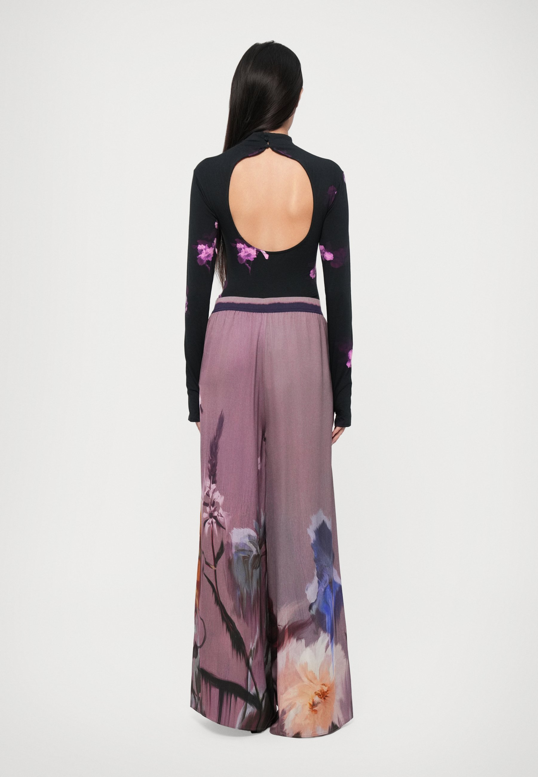 Rodebjer BERTA - Hose - Mondlandschaft Lila