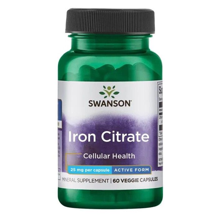Swanson Iron Citrate 25 mg