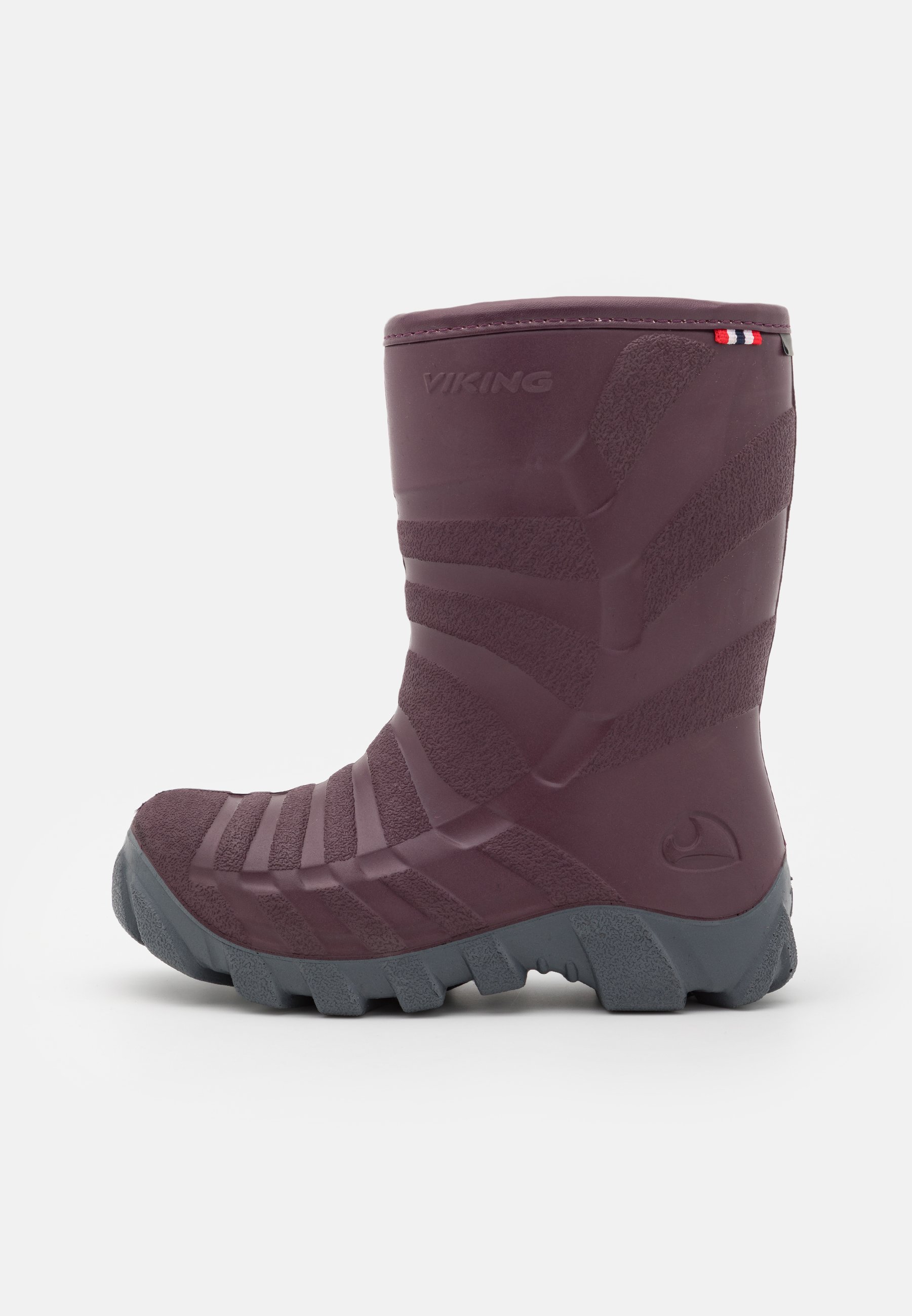 Viking ULTRA UNISEX - Winterlaarzen - druif/grijs