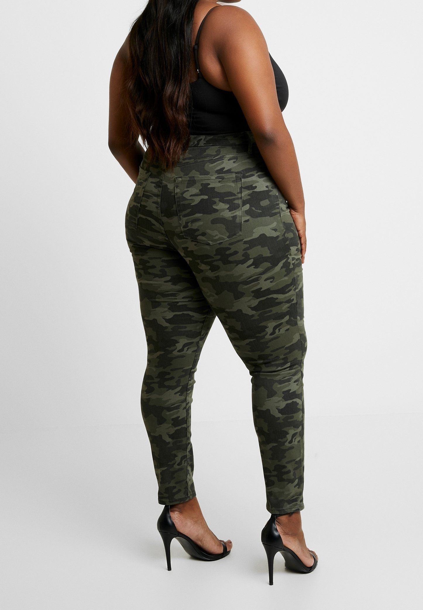 Good American Jeans Skinny Fit - gekleurde denim