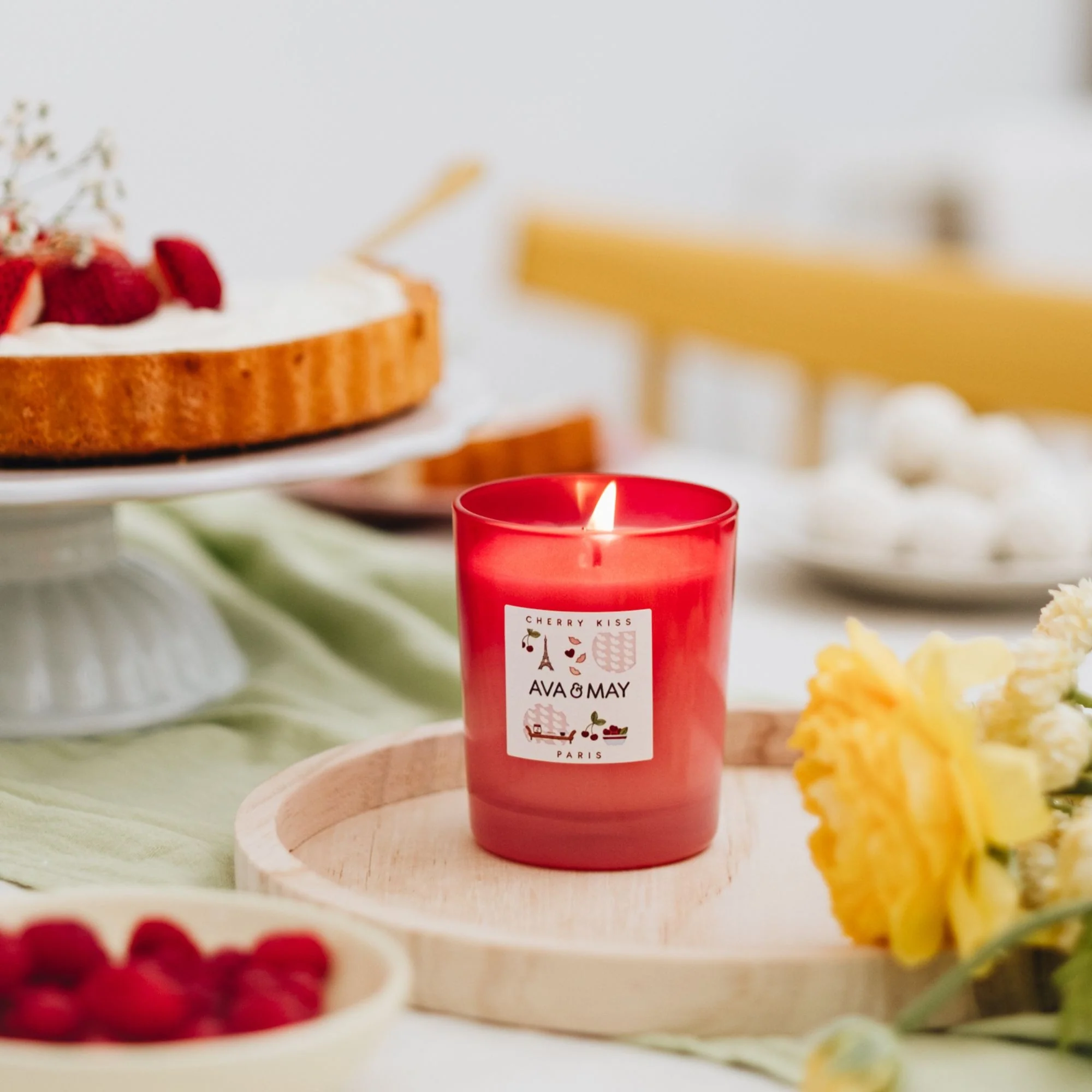 Candele Cherry Kiss - Candela Profumata