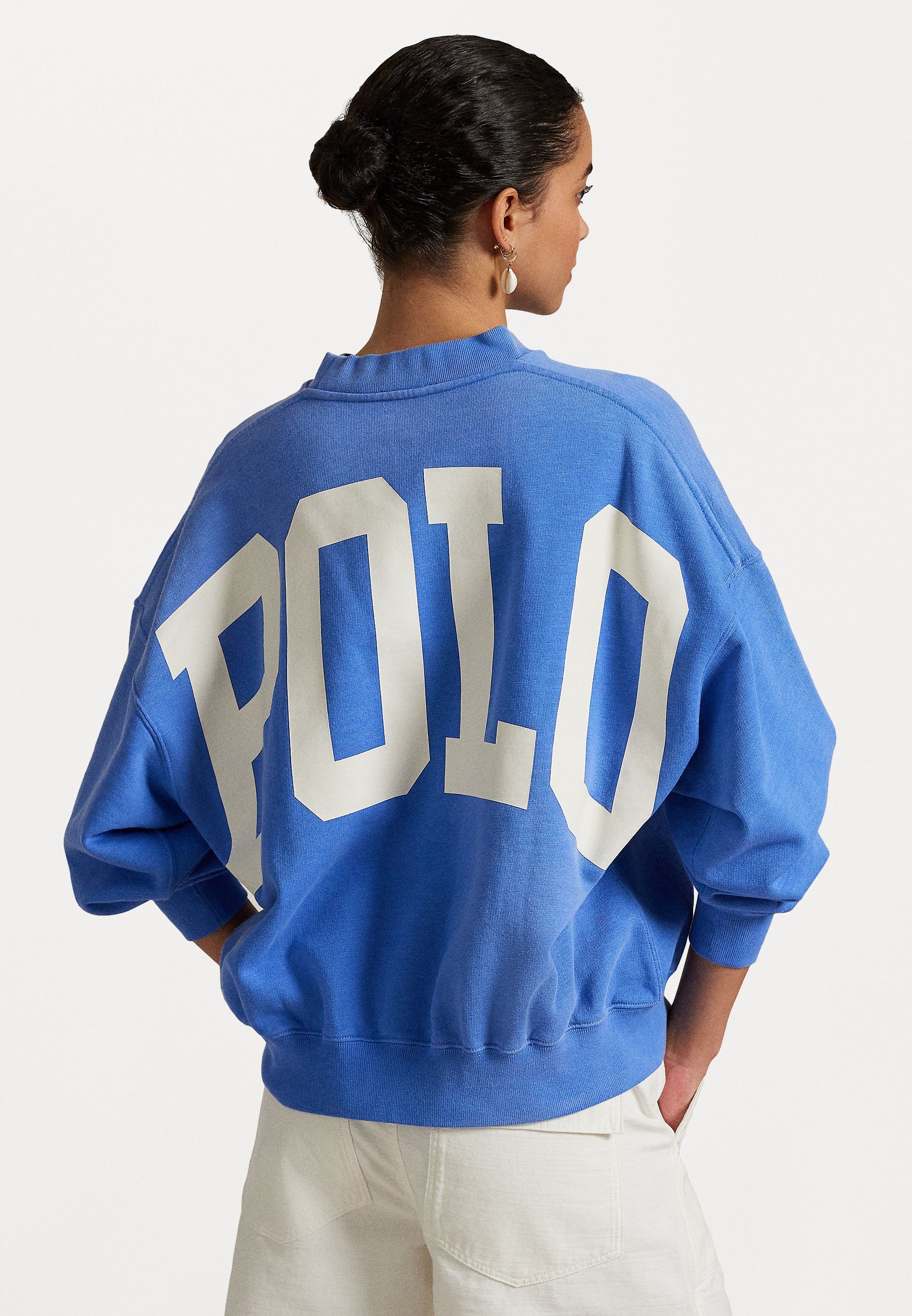 Felpa Polo Ralph Lauren Vintage in maglia di pile - Felpa - blu estivo