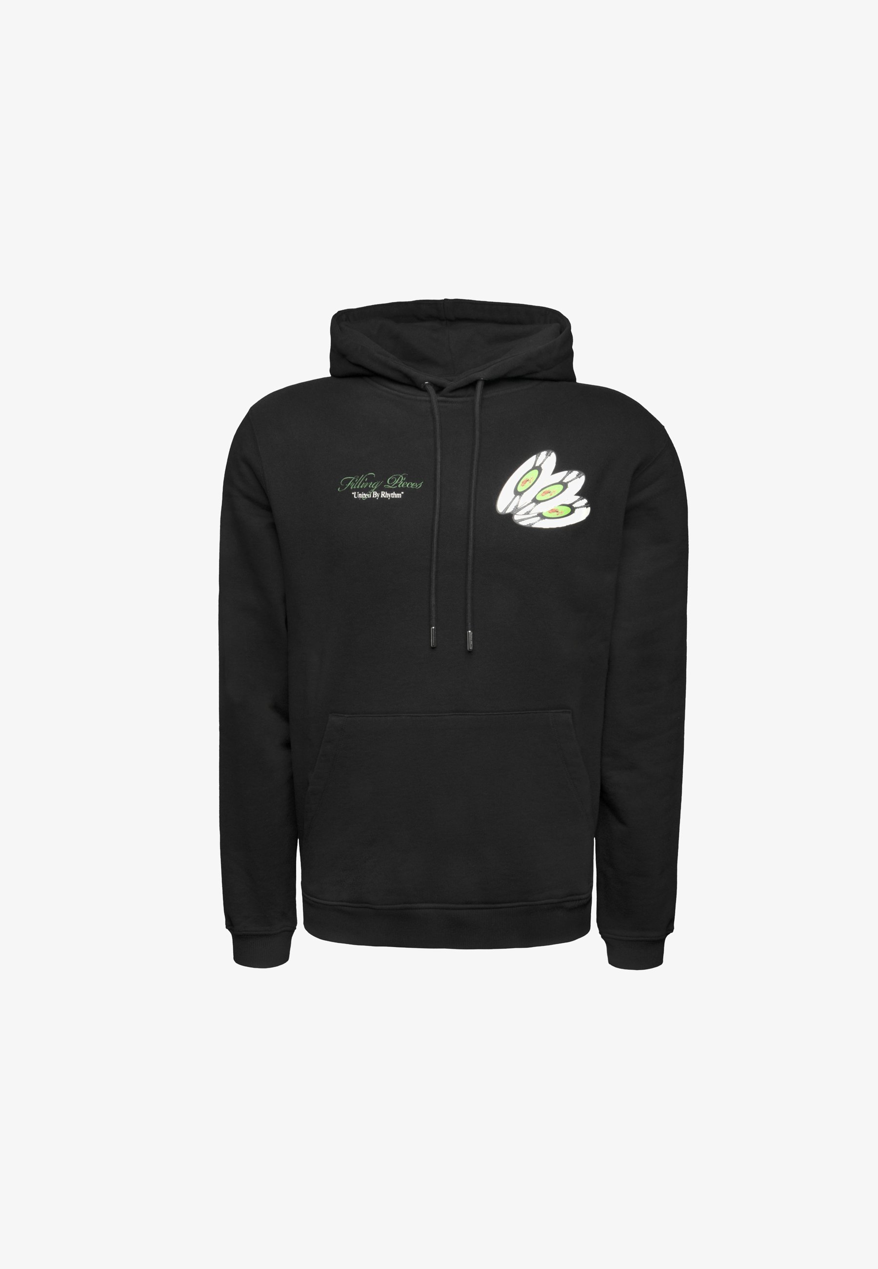 Filling Pieces Hoodie - antiek zwart