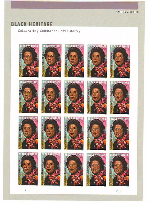 2024 USPS Constance Baker Motley Forever Stamps