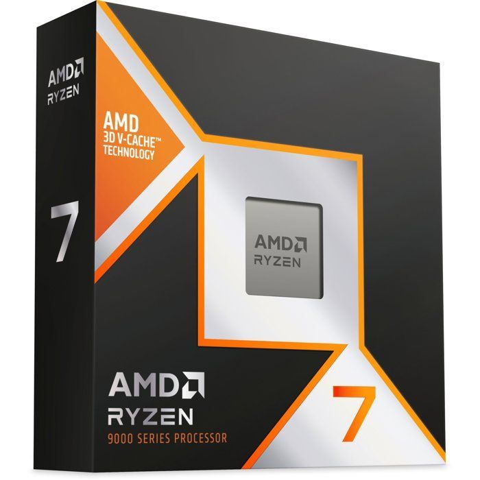 Processor - AMD - Ryzen™ 7 9850X3D - 8 kernen - 16 threads