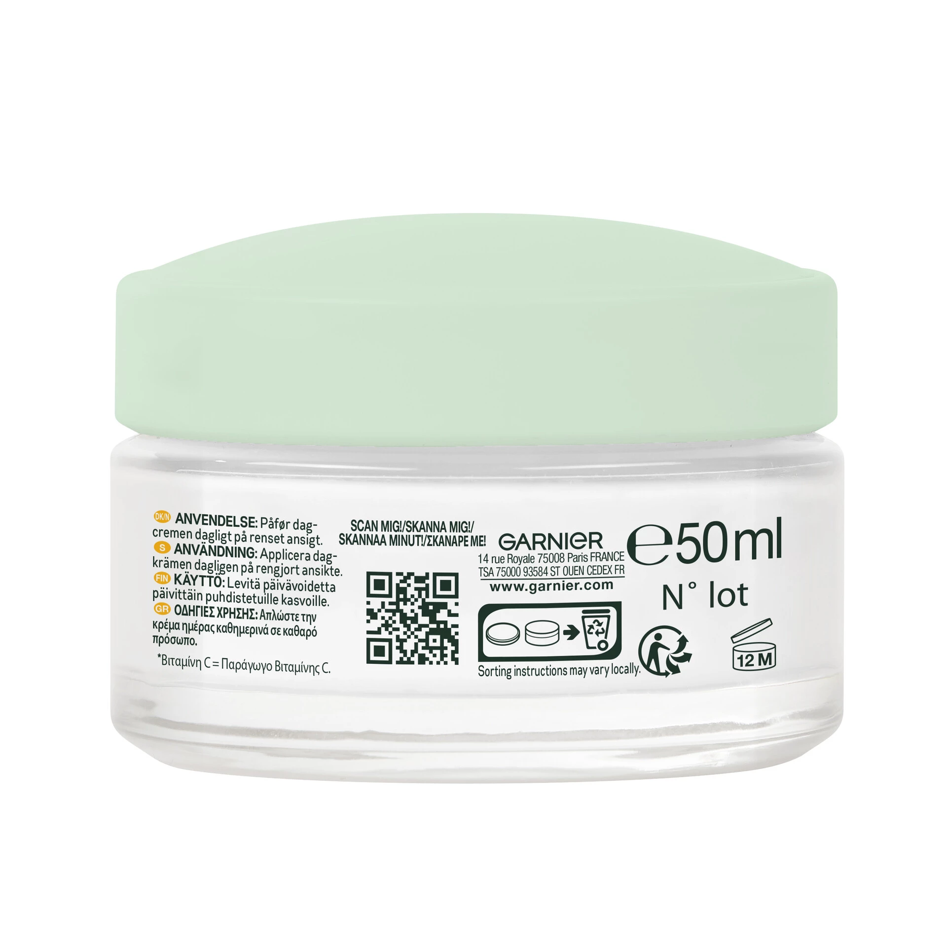 Garnier dnevna krema za posvjetljivanje kože s vitaminom C 50 ml