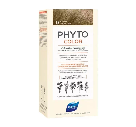 Phyto Phytocolor farba do włosów 9 Very Light Blonde