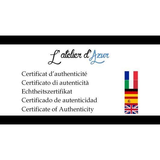Pendientes de aro - L'ATELIER D'AZUR - Oro amarillo 375/000 - Diámetro 2 cm - Peso 1,30 g