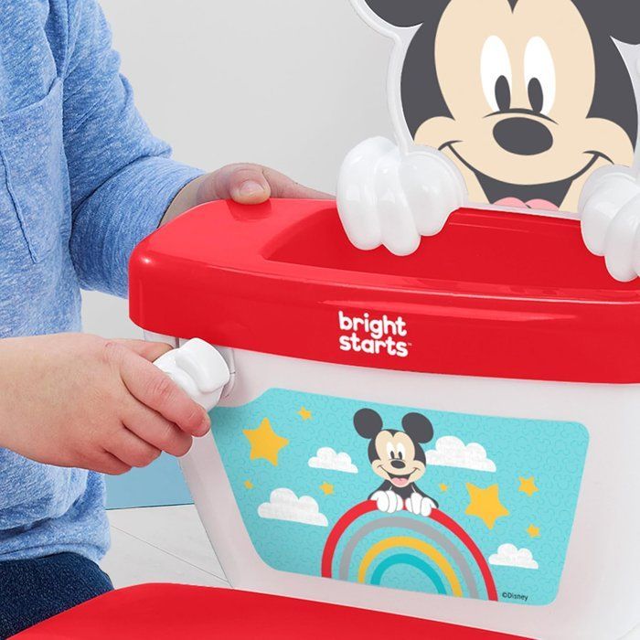 DISNEY BABY - TOPOLINO - Mini WC con riduttore per sedile incluso, 2 in 1, MySize, vasino rimovibile per una facile pulizia