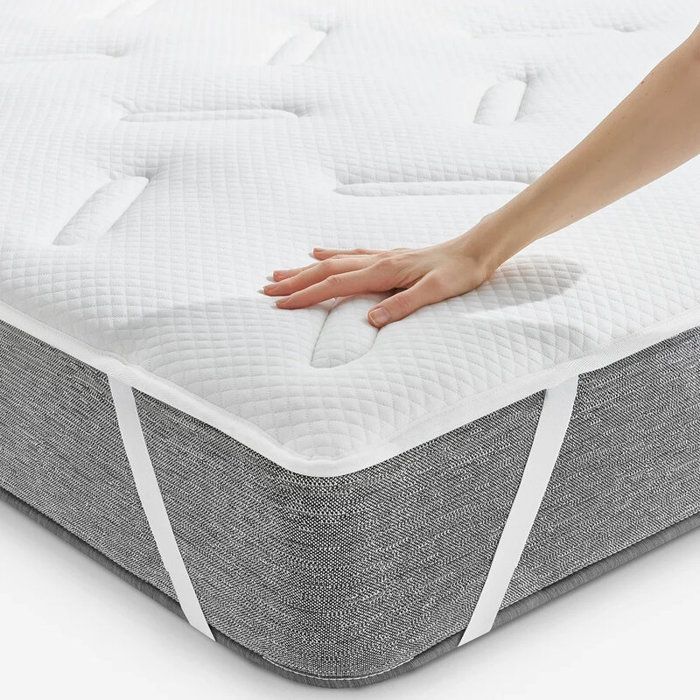 Protetor de colchão Pikolin Home de 3 cm em viscoelástico e fibra | Conforto ergonômico e firmeza média | 90 x 190 cm