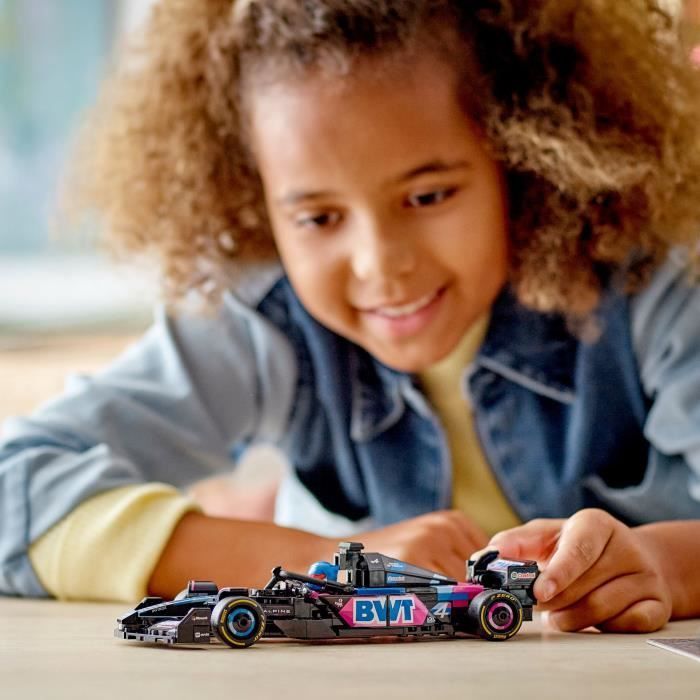 LEGO Speed Champions 77248 BWT Alpine Team A524 Auto di Formula 1 - Set di costruzioni per bambini dai 10 anni in su