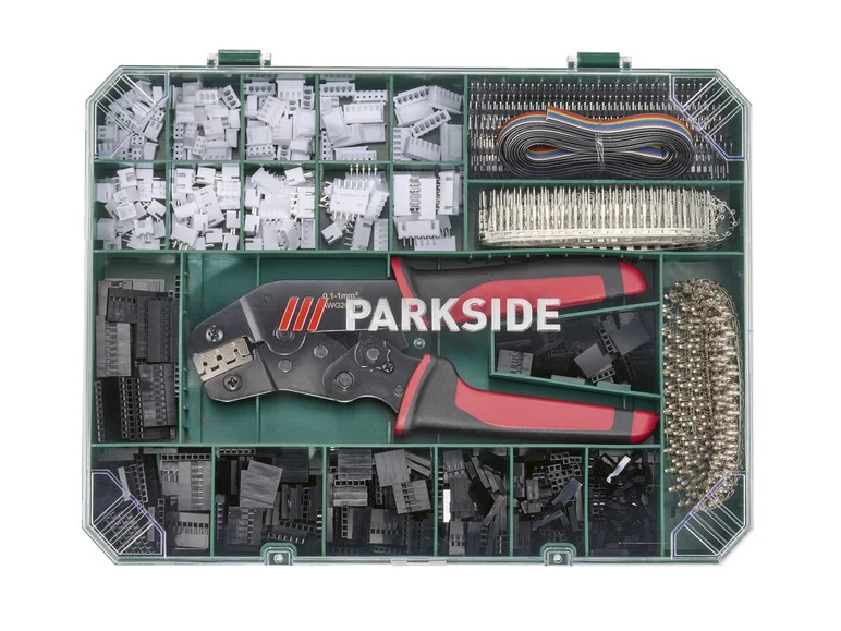 Ferramenta de crimpagem PARKSIDE® Zestaw, 2012 sztuk