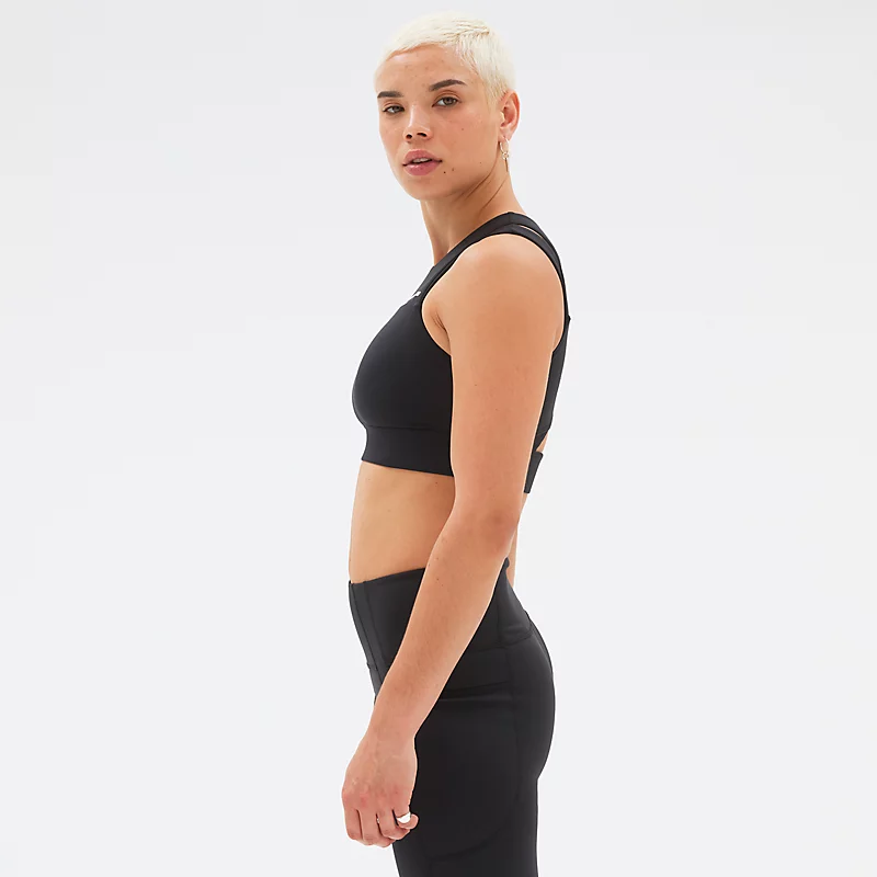 Femme Shape Shield Crop Bra - ZWART