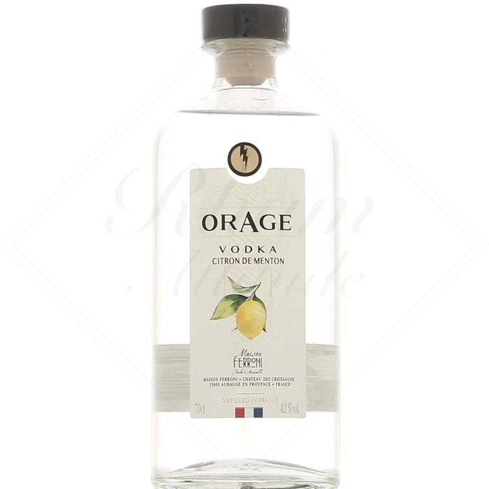 Ferroni Orage Vodka Citron De Menton 42