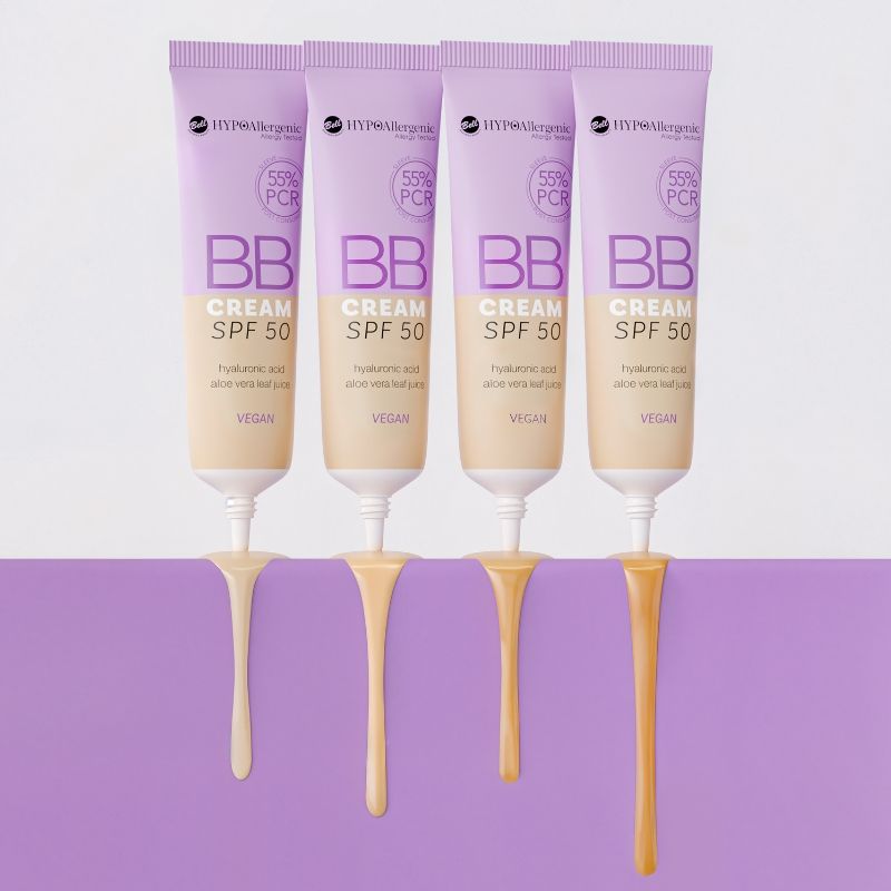 Hipoalerģisks BB krēms SPF50 BB krēms un CC krēms