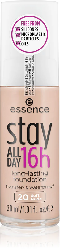 base à prova d'água essence Stay ALL DAY 16h