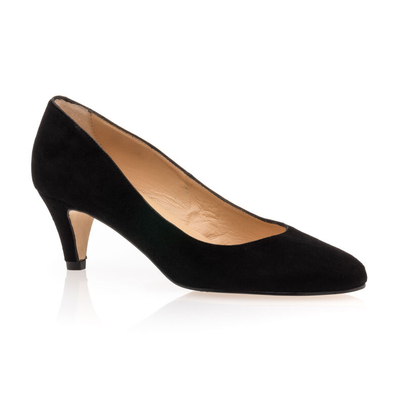 Zapatos de tacón negros para mujer