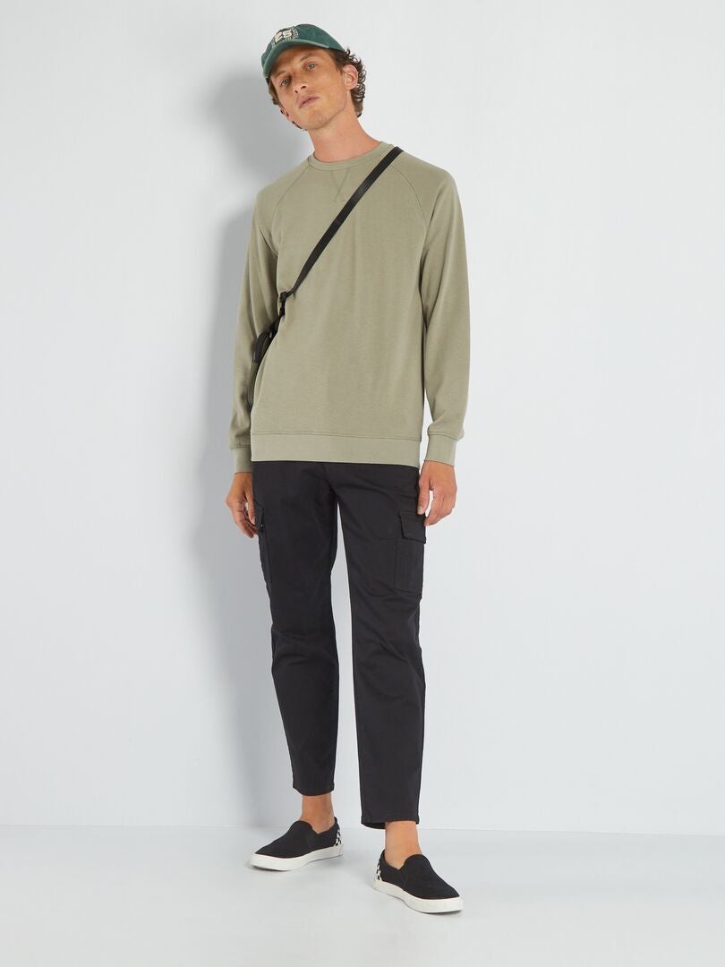 Broek met zakken - Zwart