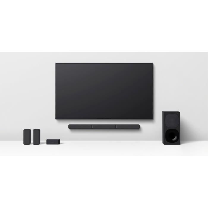 Barra de sonido 5.1 + Subwoofer + 2 altavoces - SONY HT-S40R - 600W - Bluetooth 5.0