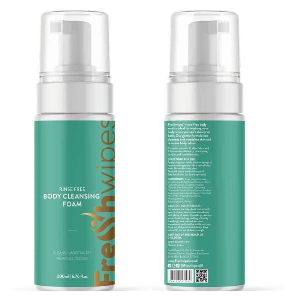 FreshWipes Detergente corpo schiumogeno senza risciacquo