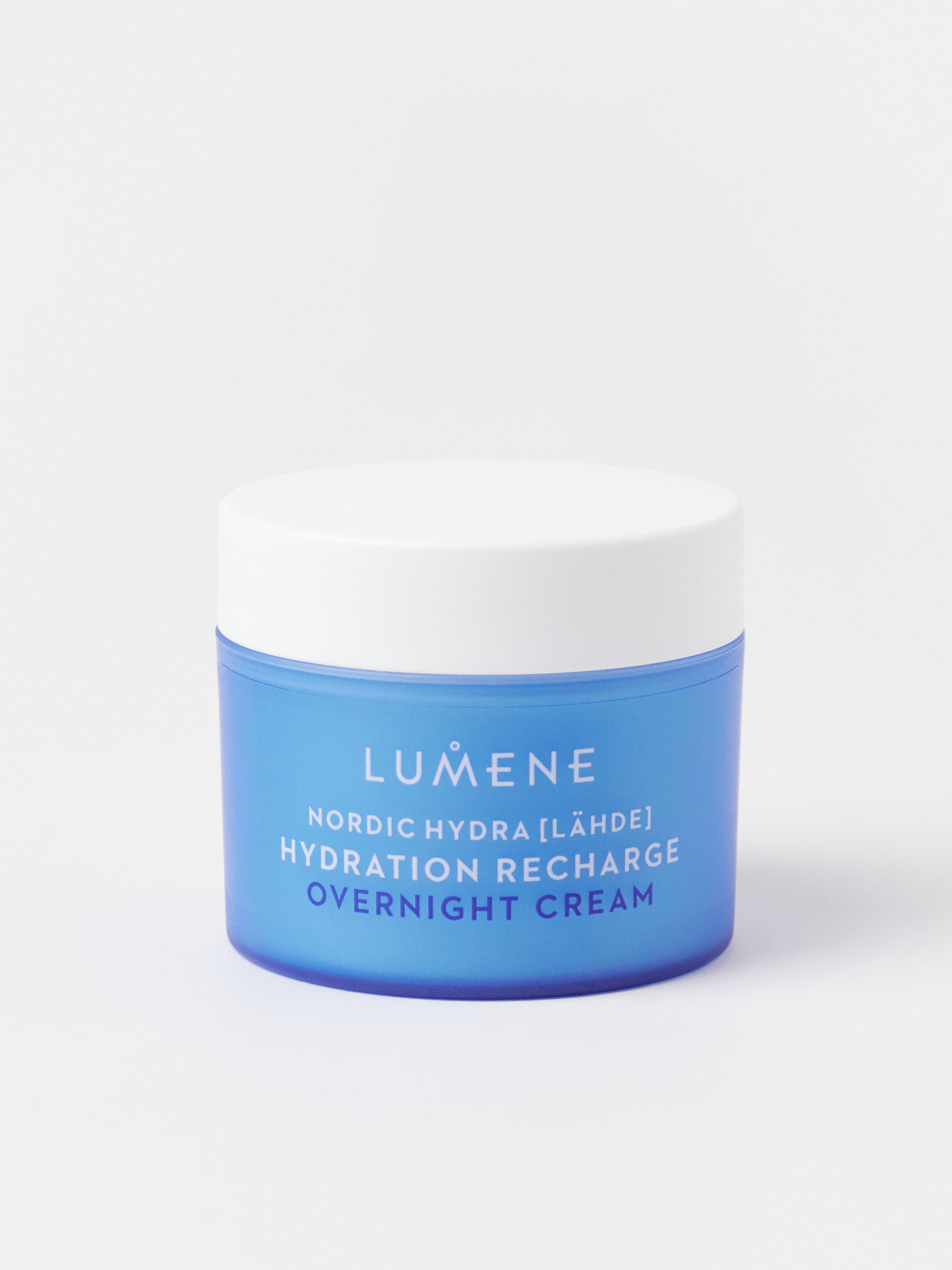 Crema hidratante de noche Lumene Nordic Hydra Lähde Sin color