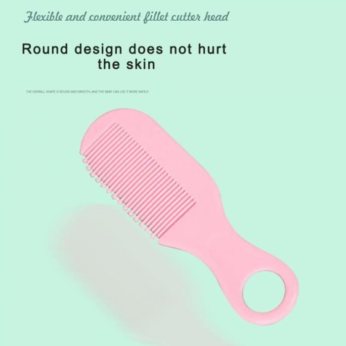 Trousse de Soin & de Toilette pour Bébé - Rose - Pratique et sûr - 13 Accessoires
