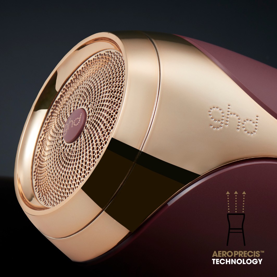 ghd plaukų džiovintuvas Profesionalus plaukų džiovintuvas Helios™ Plum - 1 vnt.