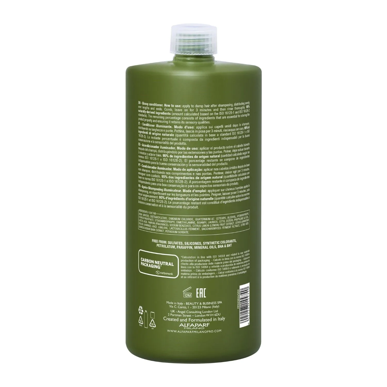 Alfaparf Milano Benvoleo Glossy Conditioner