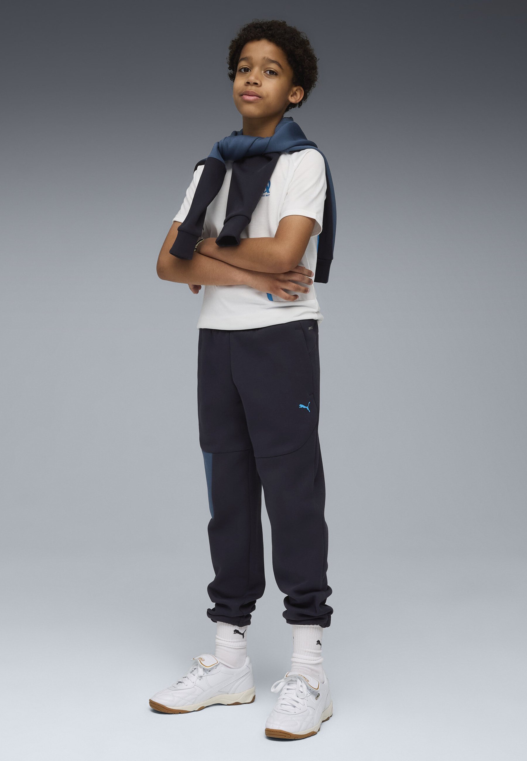 Puma OLYMPIQUE DE MARSEILLE - Trainingsbroek - new navy blue