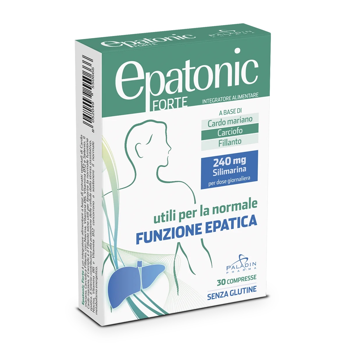 EPATONIC Epatonic Plus voedingssupplement voor de lever 30 tabletten