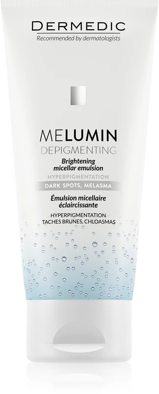 Dermedic Melumin micelarna čistilna emulzija za kožo z madeži