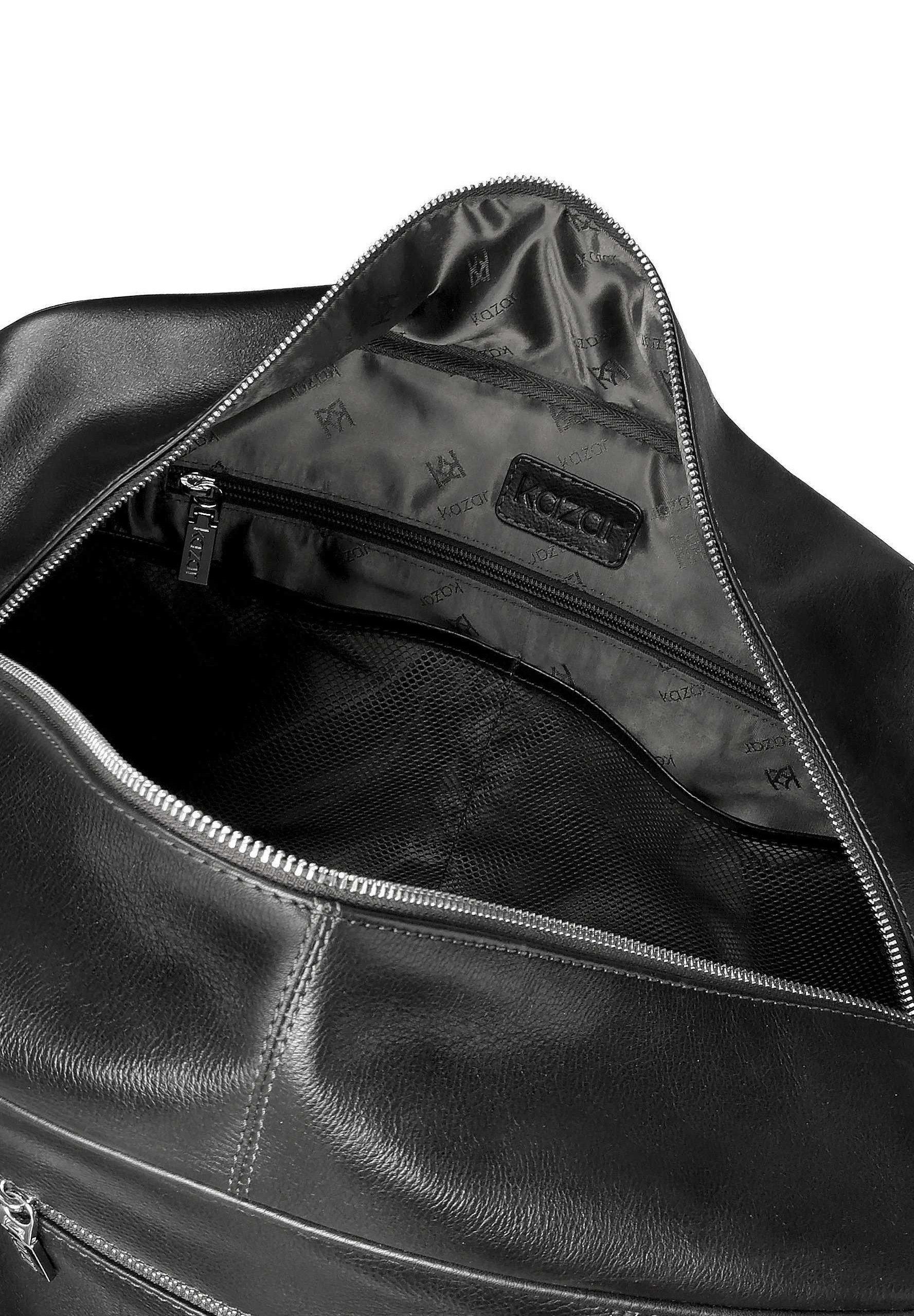 Kazar MAXIMONE - Weekend bag - black