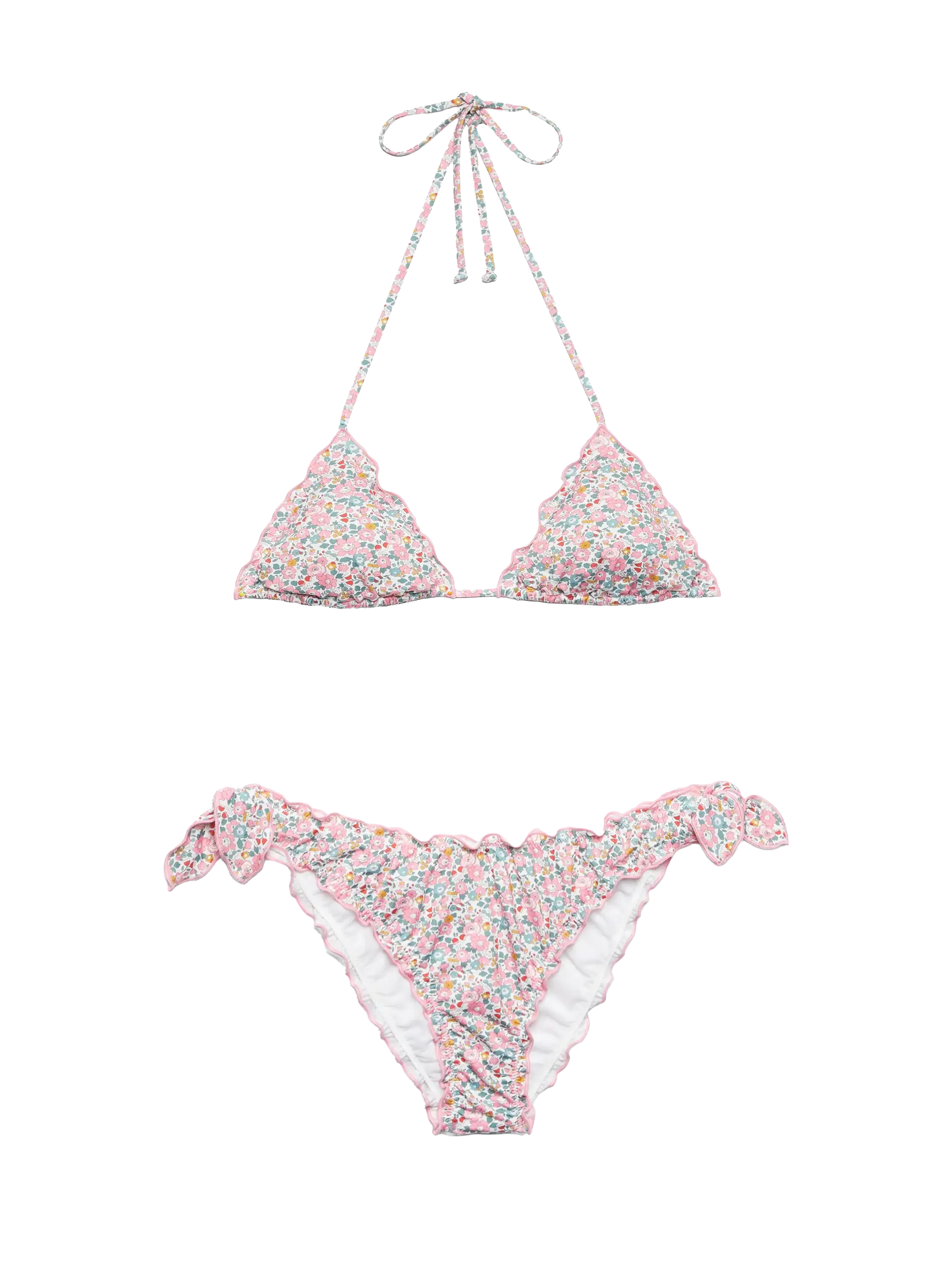 Klassieke Boogschutter Maandriehoek Bikini met Betsy Ann Print | MADE
