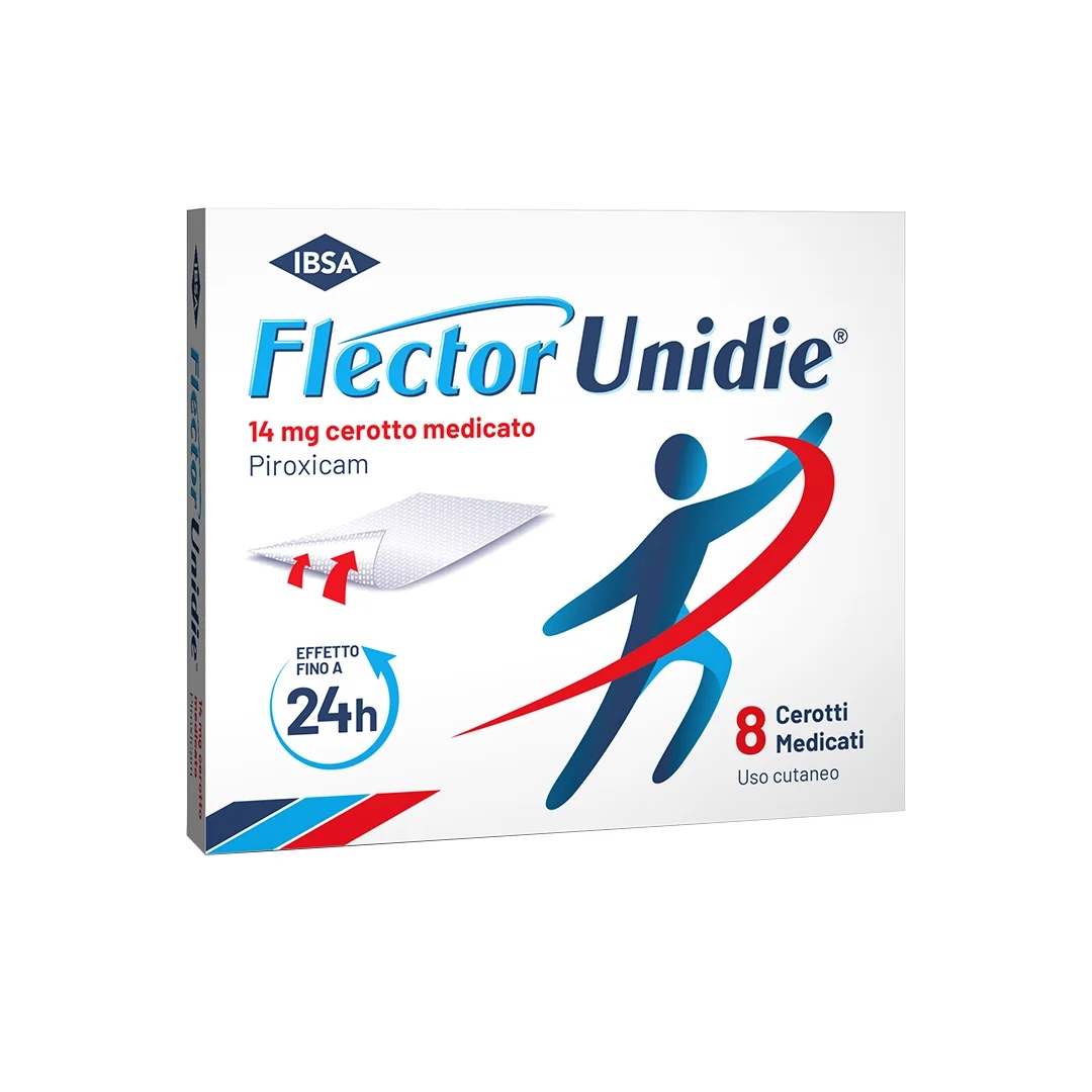 FLECTOR Flector Unidie 14 mg 8 patchs médicamenteux contre la douleur