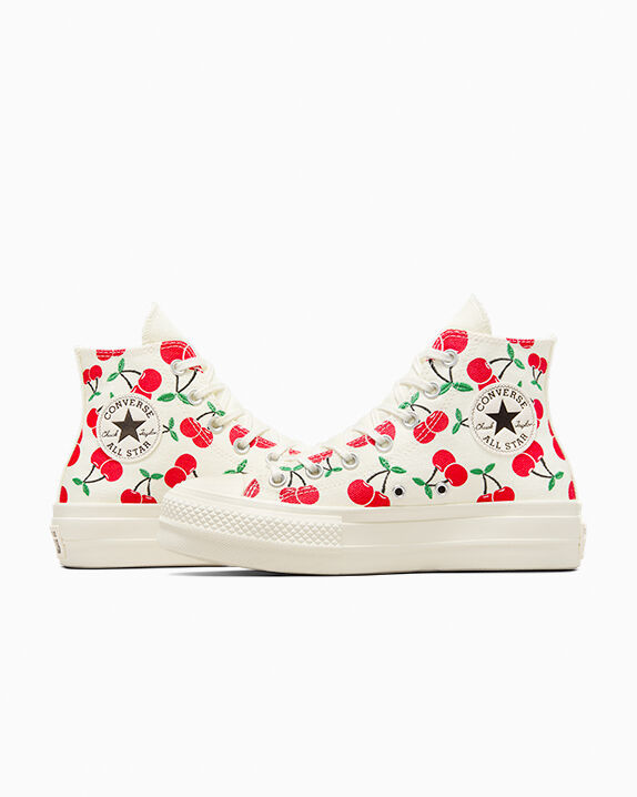 Chuck Taylor All Star Lift Platform Cherries