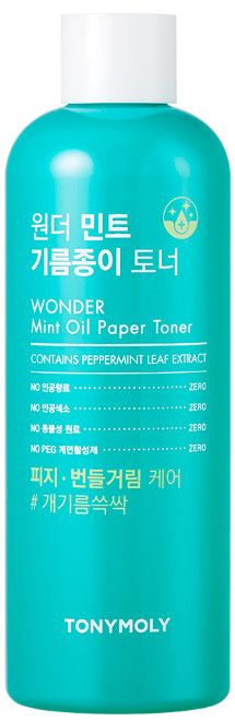 Wonder Mint sejas toniks ar sebuma kontroli