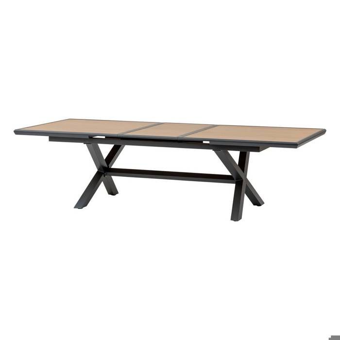 Mesa de jardín extensible 