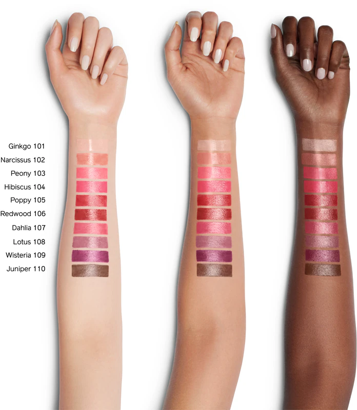 Shiseido ColorGel LipBalm é um bálsamo labial com cor e propriedades hidratantes.