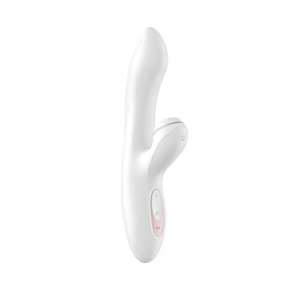 „Satisfyer Pro+“ G taško vibratorius<br>22,1 cm x 4,3 cm x 7,2 cm