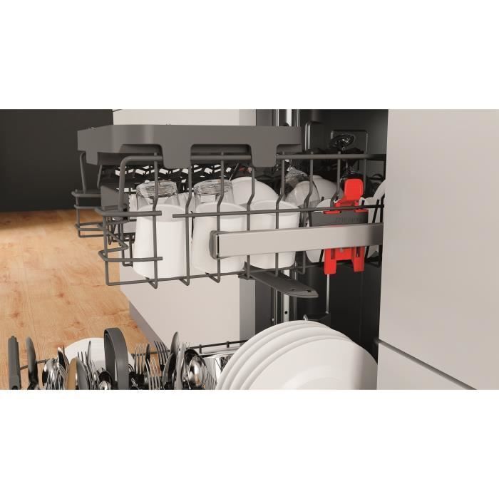 Lavastoviglie da incasso WHIRLPOOL WSIC3M27C - 10 coperti - Induzione - Larghezza 45 cm - 47 dB
