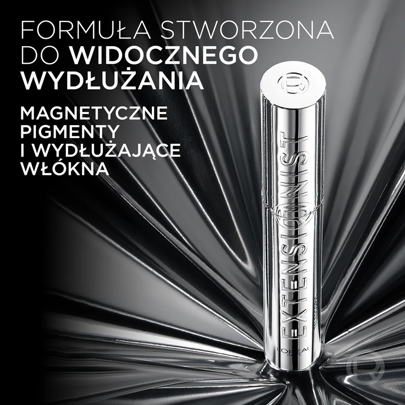 Die L'Oréal Paris Telescopic Extensionist Mascara verlängert, verdichtet und formt die Wimpern.