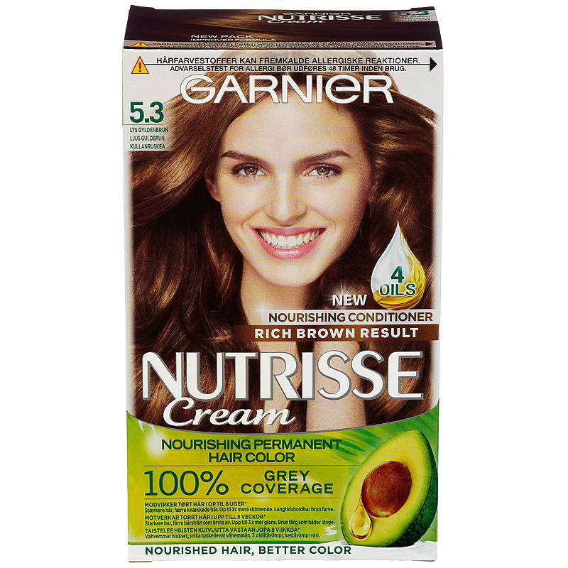 Garnier Nutrisse Crème 5.3 Ljusgyllenbrun