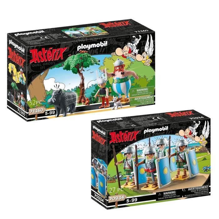 Playmobil: A Caçada ao Javali + Legionários Romanos