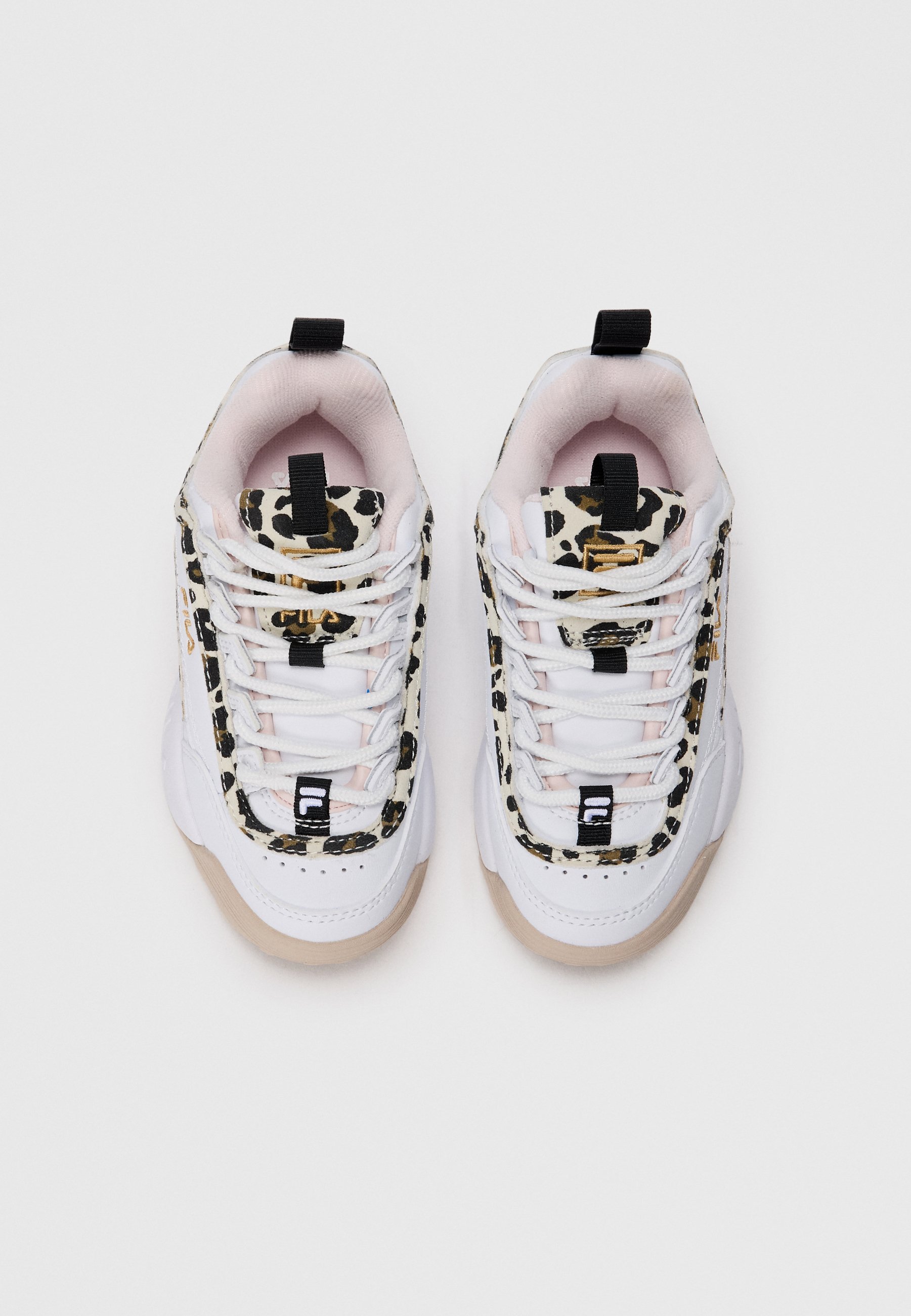 Fila DISRUPTOR - Scarpe da ginnastica - bianco/marrone Oxford