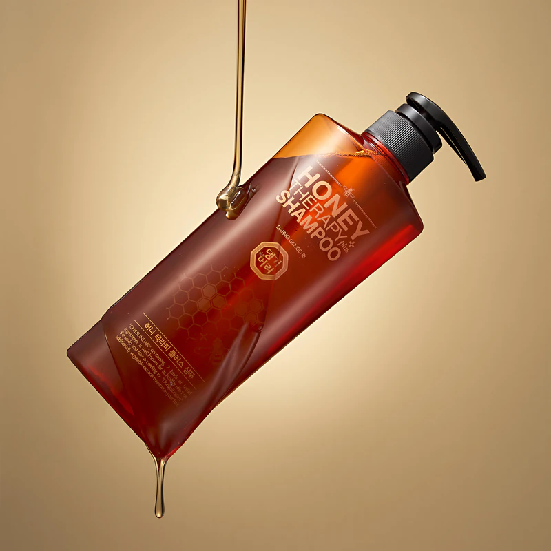DAENG GI MEO RI Shampoo Profissional Plus com Terapia de Mel, shampoo regenerador para cabelos fracos e danificados.