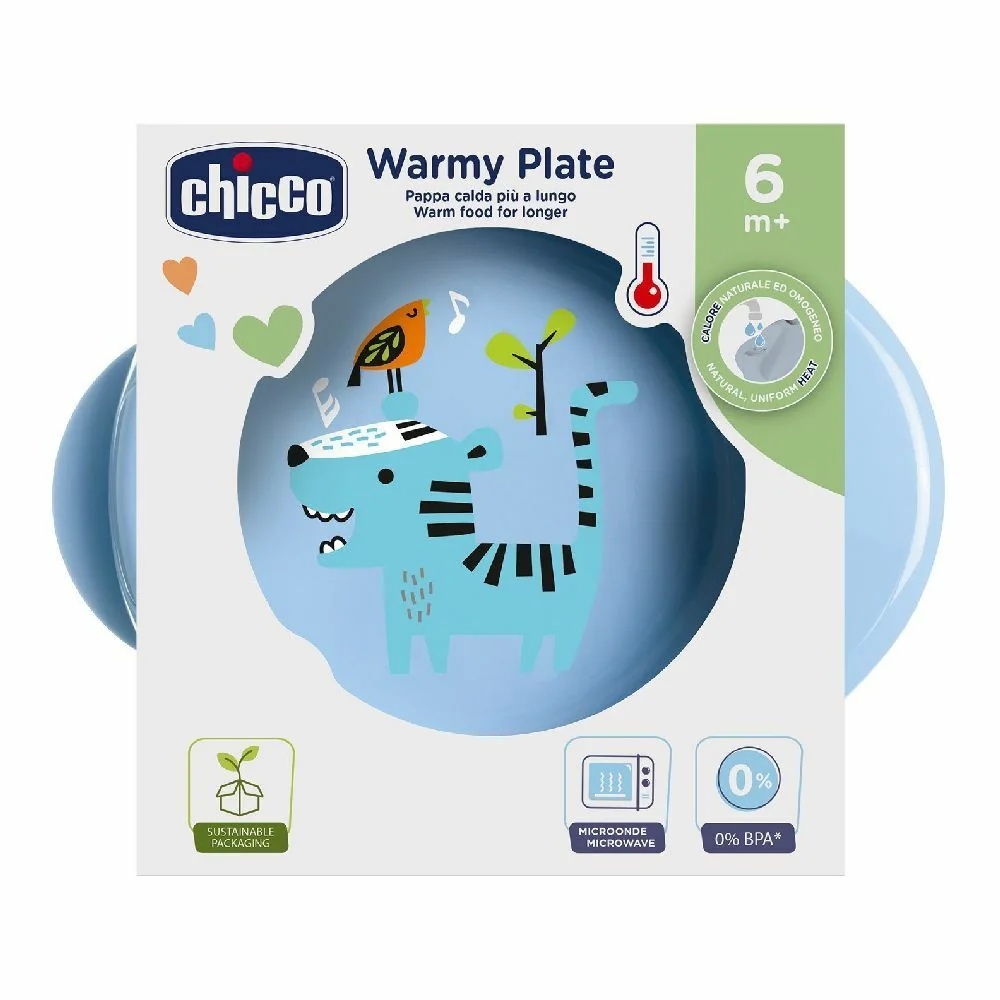 CHICCO Chicco Hot Dish ab 6 Monaten hellblau